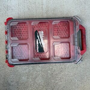 Milwaukee PACKOUT Low-Profile Compact Organizer 48-22-8436 Impact Resistant IP65